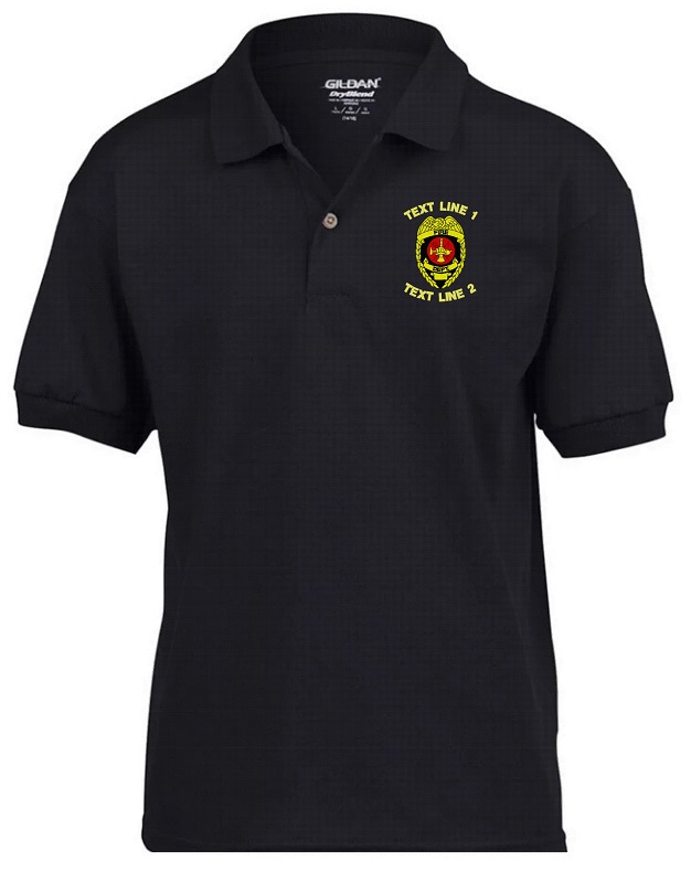 Fire Dept. Badge Polo (image for) Fire Dept. Badge Polo